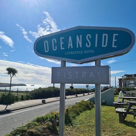 Oceanside Lifestyle Hotel Newquay  Bagian luar foto